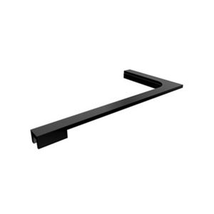 DreamLine  8-in L-Bar Support Bracket Black Right-Handed Only